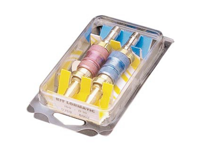 Jeu raccord rapide + clapet Lormatic