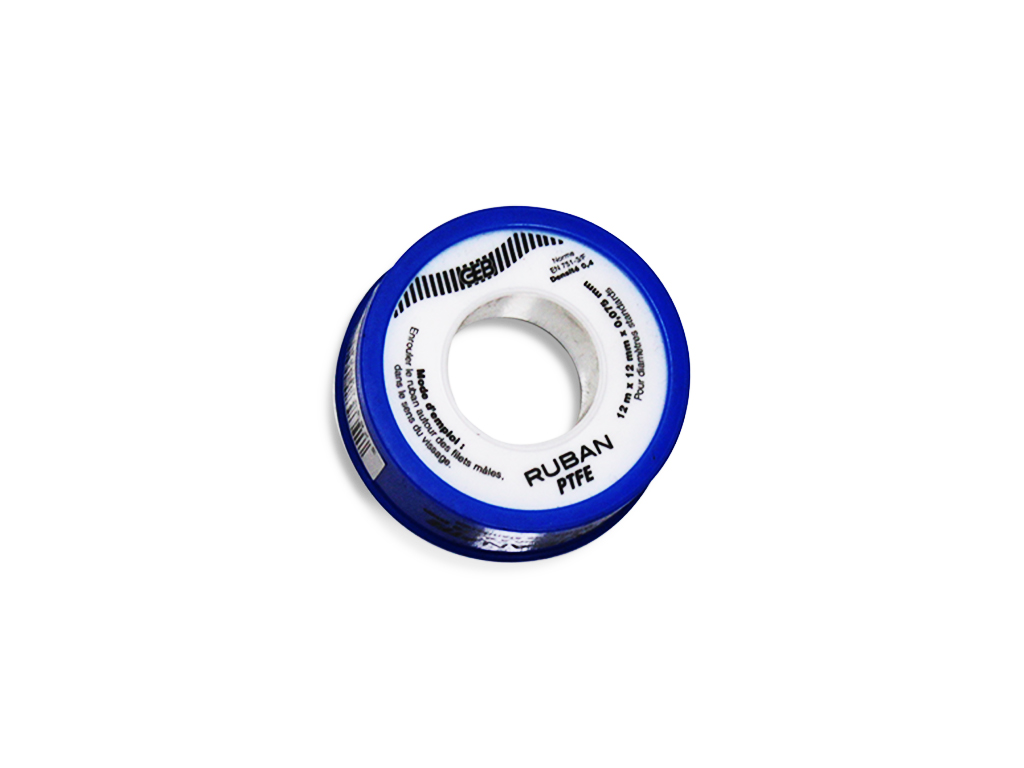 Standard PTFE Teflon Roll 12mm x 12ml x 0.075 mm