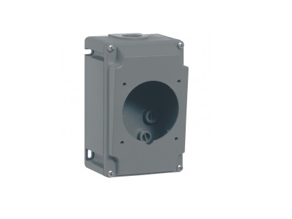 Boitier simple hypra IP44/66/67-55 32A 2P+T/3P+N+T plastique