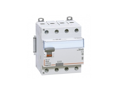 Interrupteur différentiel 4P 40A 30mA type AC