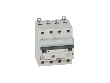 Circuit breaker/differential 4*32A 300MA