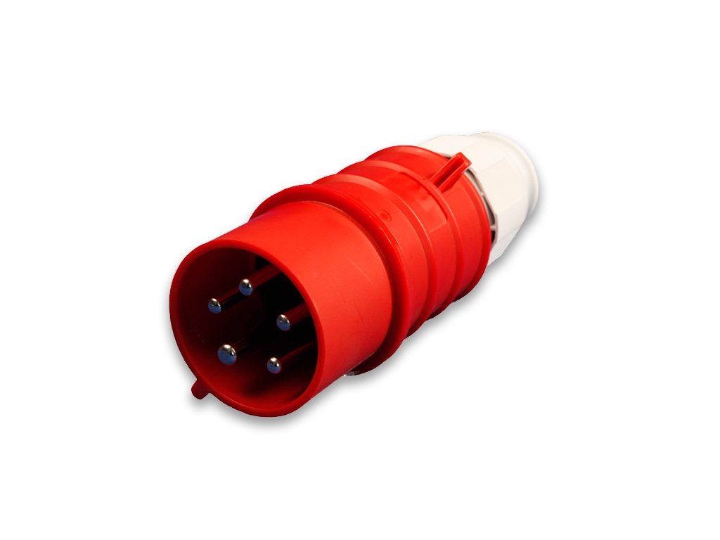 Prise mâle 3+N+T 32A