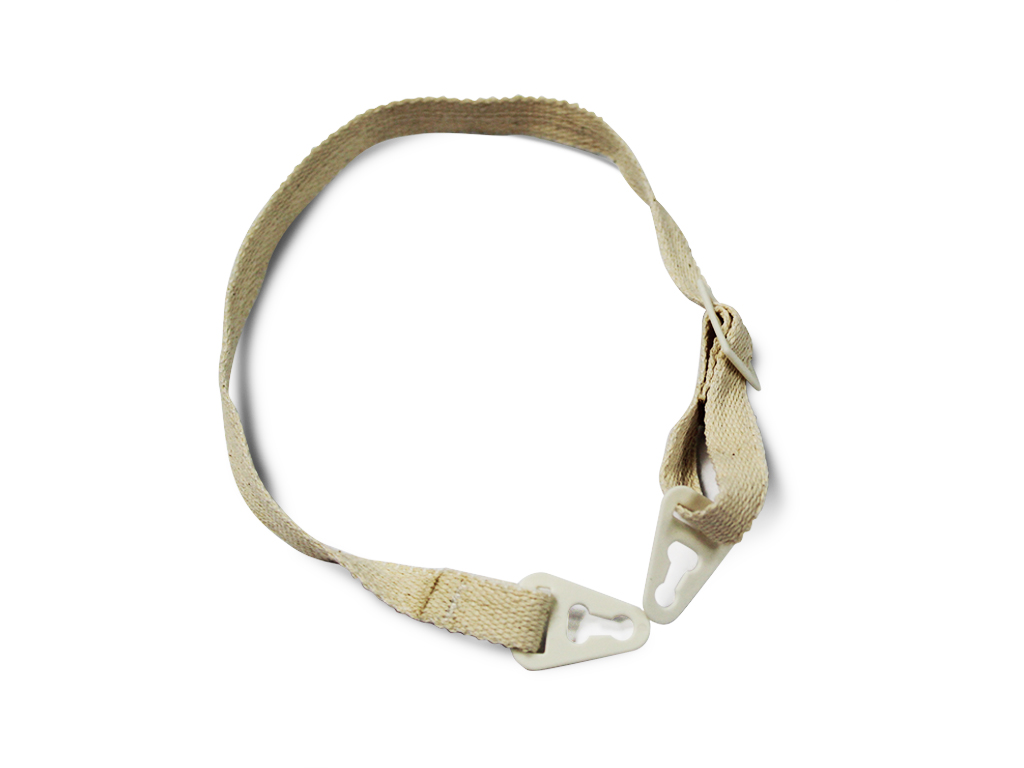 Jugulaire coton pour casque largeur 12mm