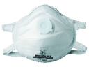 Demi masque anti poussière FFP3V avec soupape (Boite de 5)