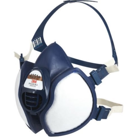 Demi masque 3M - 4251+ - FFA1P2 R D pour peinture