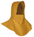 Leather hood for welding and oxycutting
