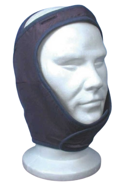 Flame-retardant fleece under-helmet balaclava