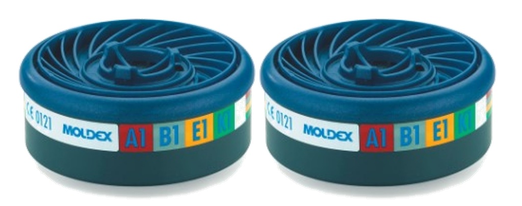 Filtre antigaz A1B1E1K1 pour masque série 7000 et 9000 (la paire)