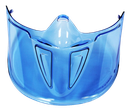 Face shield adaptable on superblast mask on glasses EP005755