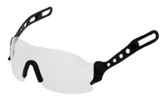 Clear goggles for Evolite helmet