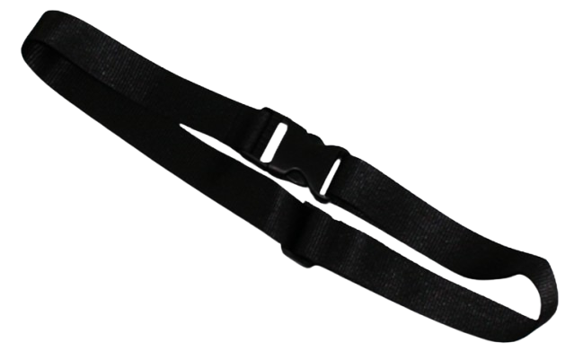 Black belt 1200x30mm cotton plastic buckle