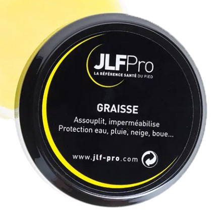 Leather grease metal can 100ml for shoes
