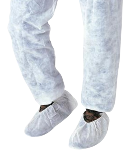 On disposable shoes (Box of 250 pairs)