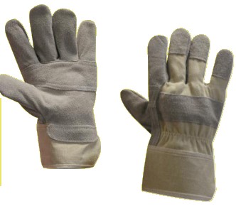 Cowhide split docker glove Size 10 (export stock)