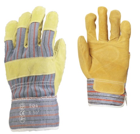 Docker glove double cotton crust one size