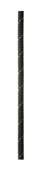 Parallel rope Diam. 10.5 mm black length 200 m flexible and light for difficult access