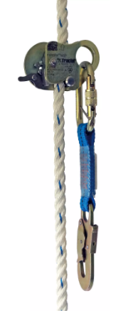 Coulisseau antichute Stopfor MPS 150kg pour corde toronnée Diam. 14
