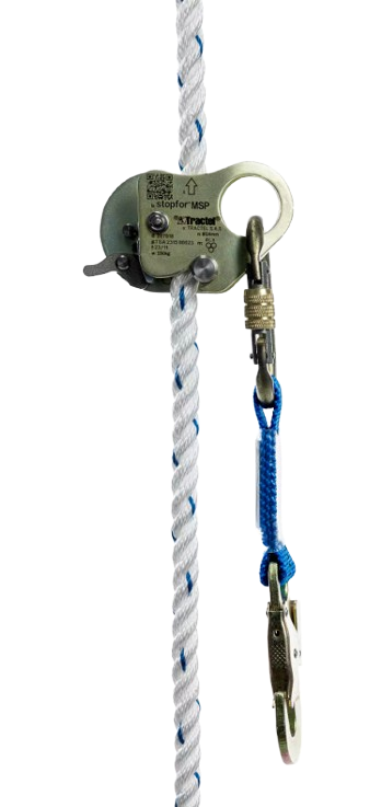 Stopfor MPS 150kg fall arrester for Diam. 14 twisted rope