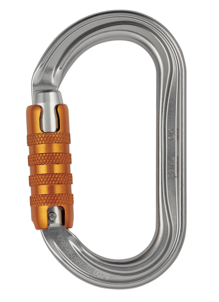 Mousqueton Ok Triac Lock alu 1/4 de tour