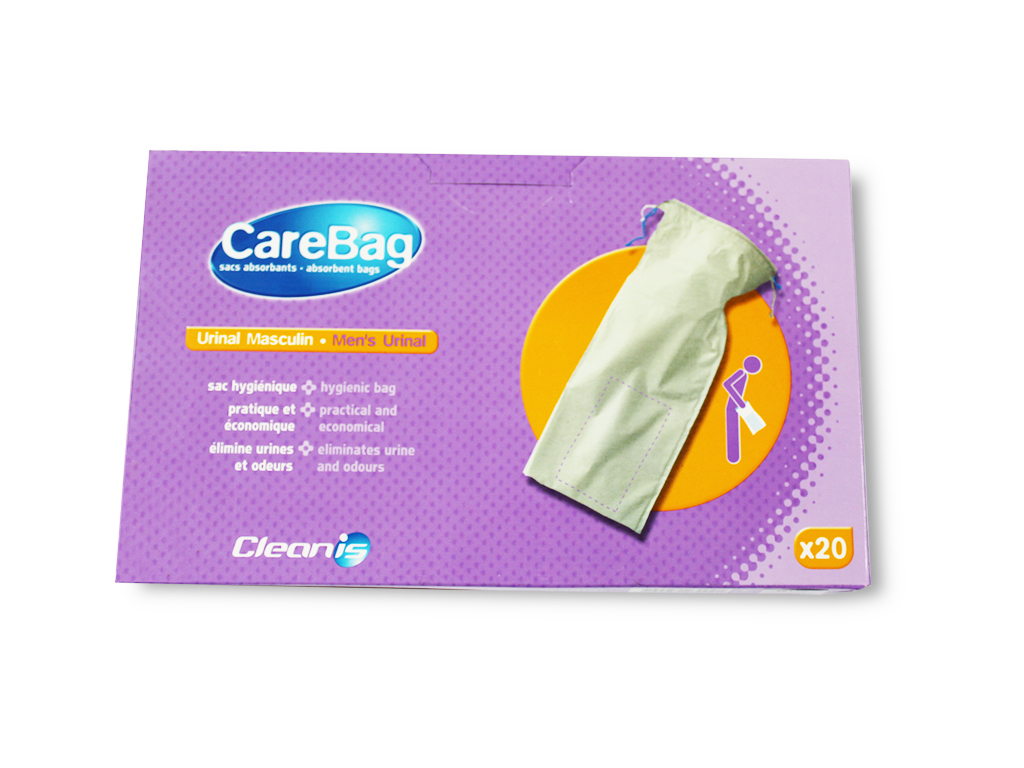 Poche à urine masculine (Sachet de 20 poches)