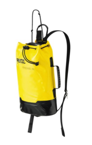 Sac personnel jaune 15 litres