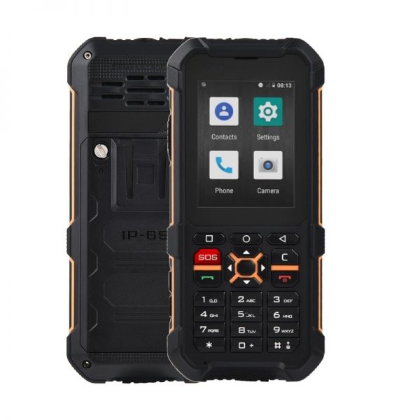 Téléphone GSM PTI /4g/ip69/e-rg170 protection travailleur isolé (prévoir carte sim)