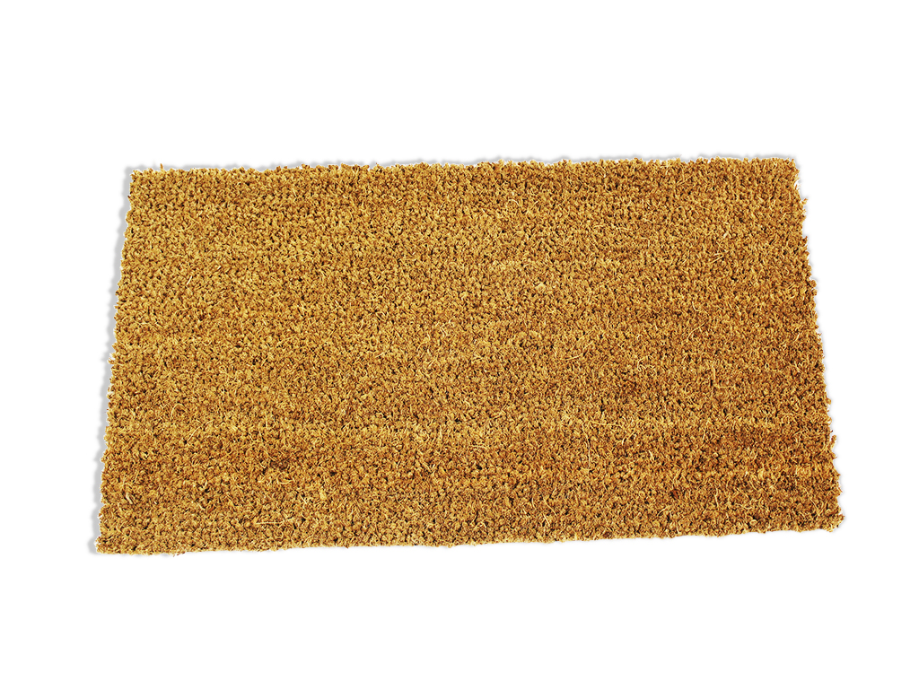 Ecru coconut mat 60x33x1.7cm