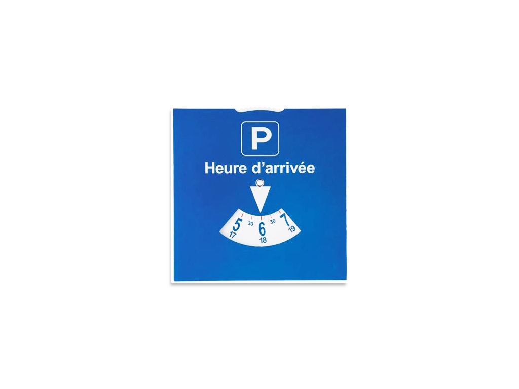 V1 cardboard parking disc