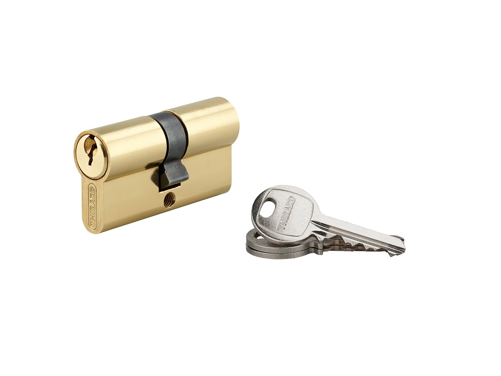Double entry lock cylinder, 30x30mm