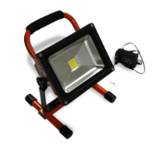 Projecteur Led 20W Orange Bouygues Distrimo sur batterie rechargeable