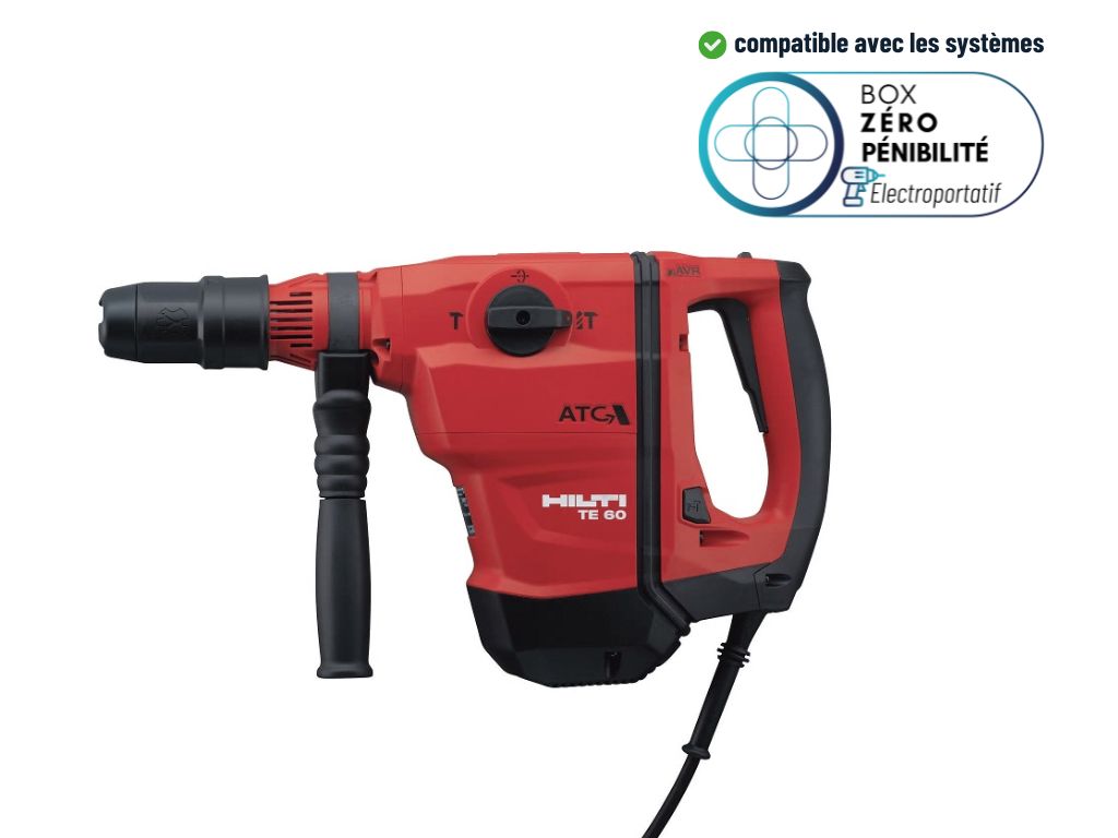 Perforateur SDS Max filaire TE 60-ATC/AVR 230V - 7,8J - Diam. 12-100mm