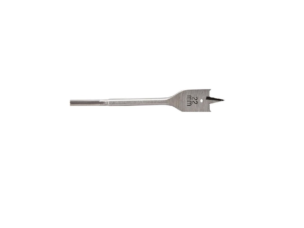 Meche bois plate Diam. 22 Lg
