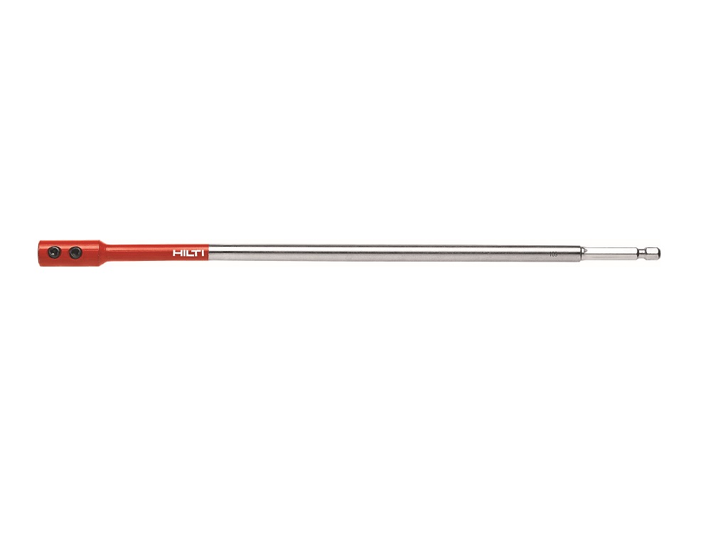 Flat wood drill bit extension WDB-S-H1/4 E12 -2025583