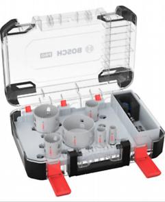 Coffret 6 scies trépans BIM Progressor Bois / Métal Diam. 19-25-38-44-68-83mm