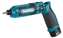 Tournevis électrique Makita sur batterie 7,2V - 25Nm TD022DSE