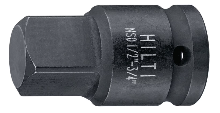 Adaptateur douille impact 1/2 vers 3/4 - SI-SA 1/2-3/4 SQ