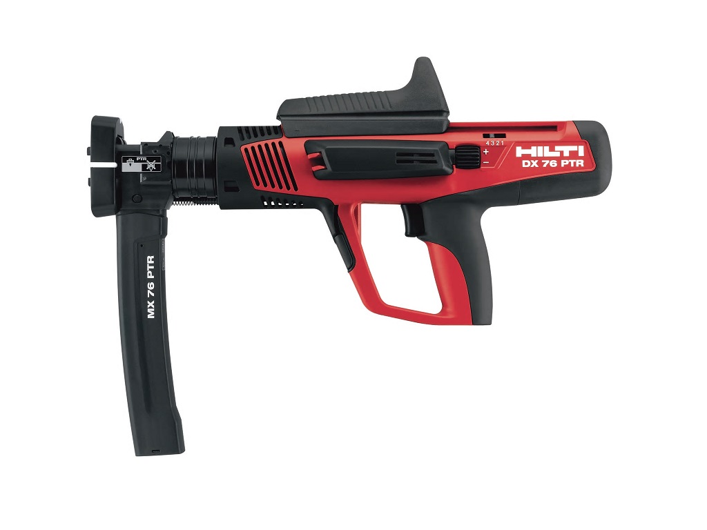 Cloueur à poudre DX 76 PTR pour tôle métallique - clous 19 à 21mm