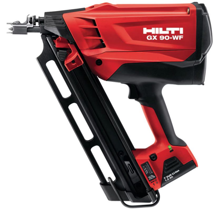 Gas nailer for wood framing - 50-90mm strips - GX 90-WF EU