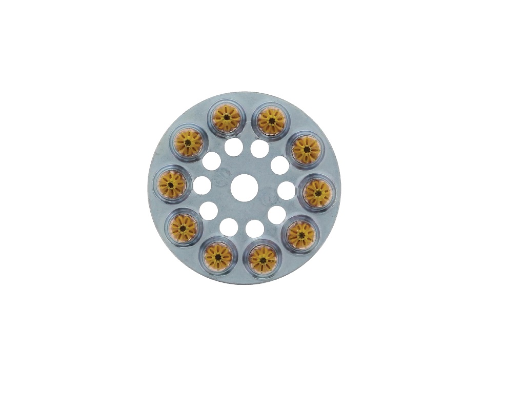Charges disque 6.3/10 jaune pour P60 (Boite de 100)