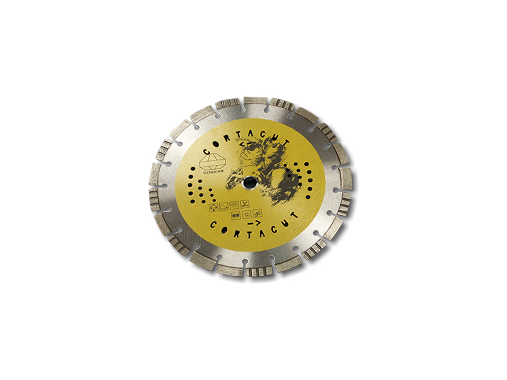 Disque diamant asphalte/béton d.300 mm