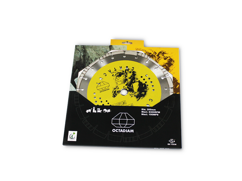 Disque diamant asphalte/béton Diam.  300 tôle silencieuse