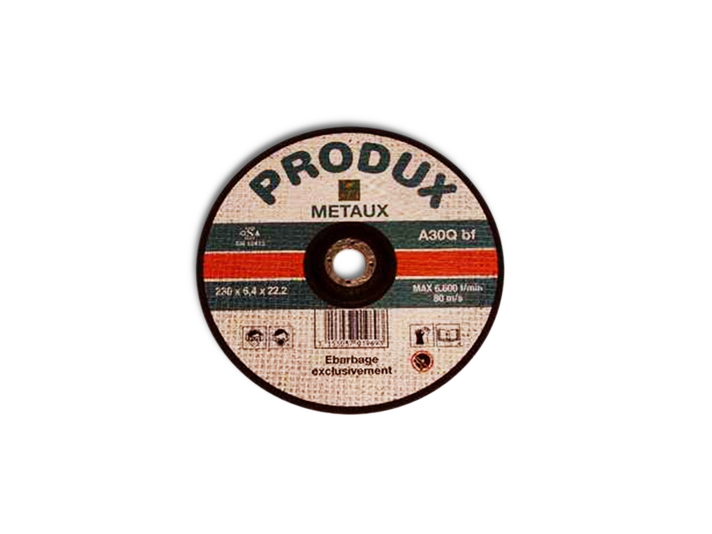 Disque à meuler acier Diam 230x6.4mm (vendu à l'unité)