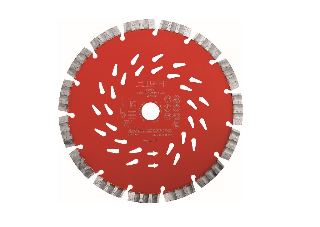 EQD SPX 230/22 (6) universal cutting disc (Sold individually)