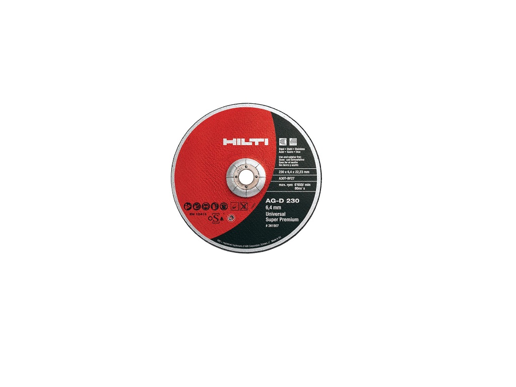 AG-D 230X6.4MMX22.2 Grinding Wheel (Box of 10)