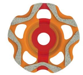 Pentasurf disc Diam. 125 concrete roughing work - 610515