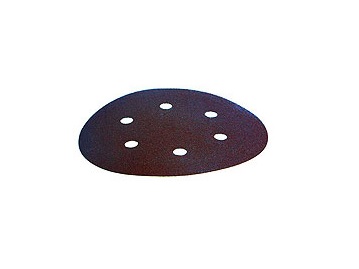 Disque abrasif Diam. 150mm G80 auto-agrippant 6 trous pour bois et métal lot de 10