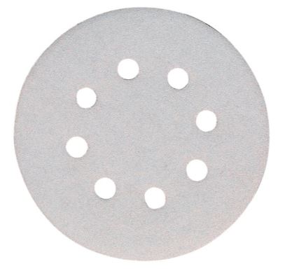 Disque diam 125 auto GR 100 8 trous bte de 10 pces