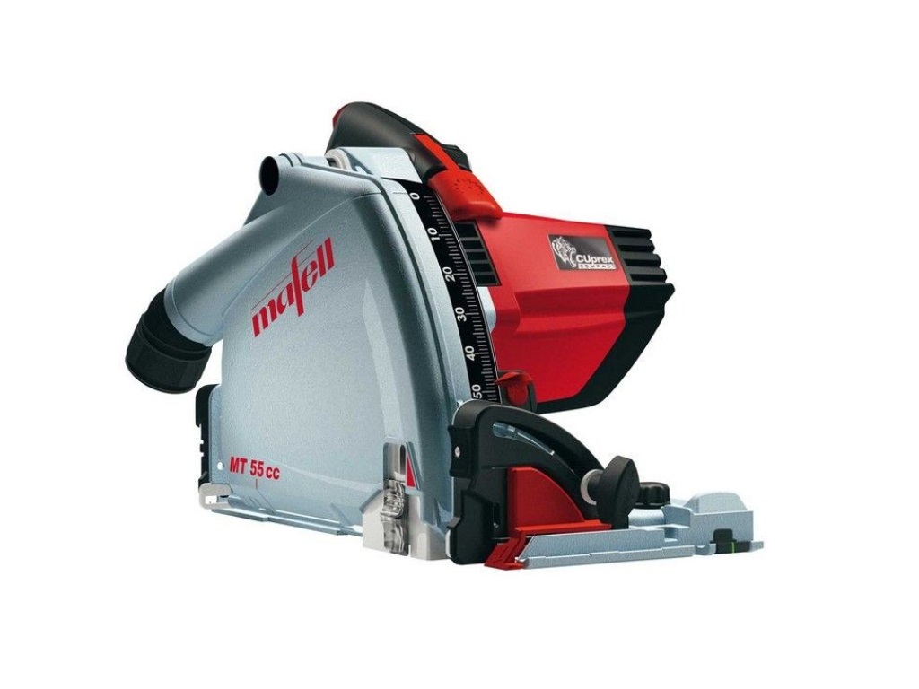 Corded plunge-cut circular saw - Cutting depth 55mm + F160 guide rule