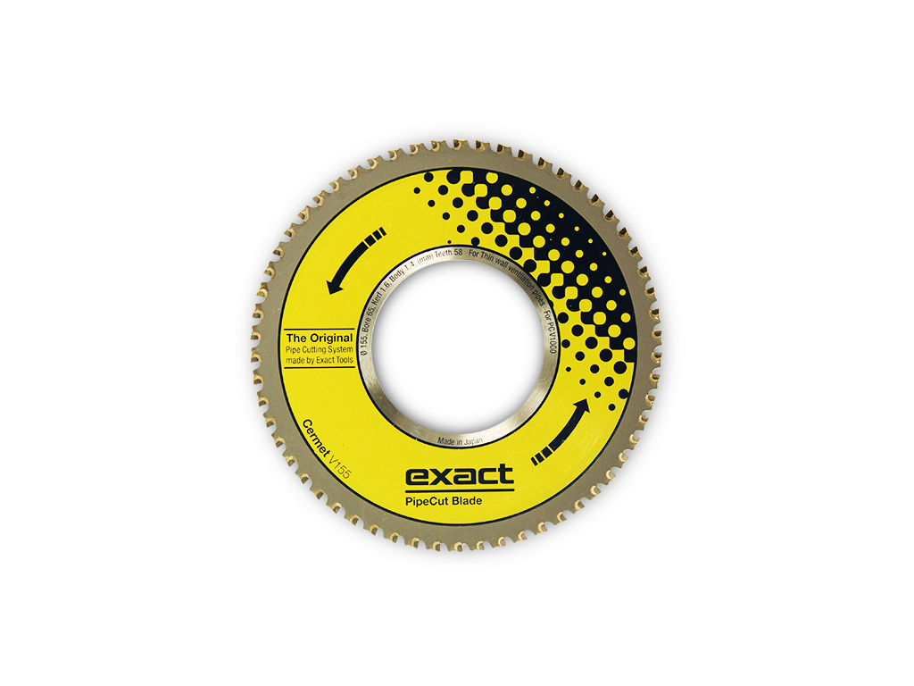 Lame pour scie pipe cut V1000 lame cermet V155 pour aciers, alu, inox