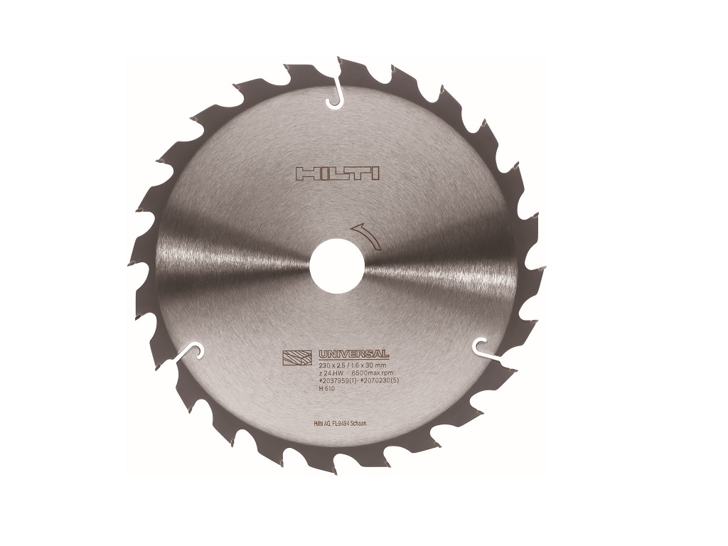 Lame scie circulaire SCB WU 230x30 - 24 dents